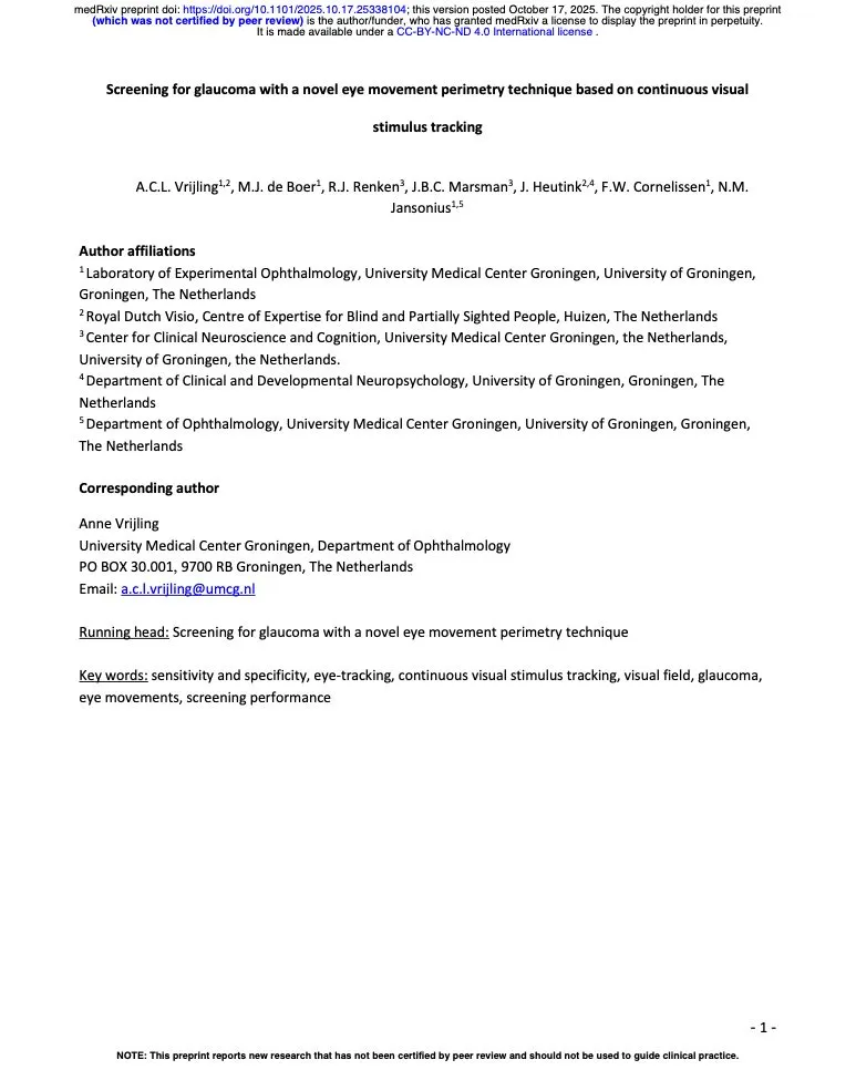First page of the article